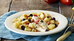 Specialit&agrave; di pesce su prenotazione - Filetti di Orata alla Mediterranea 'Gran Chef'