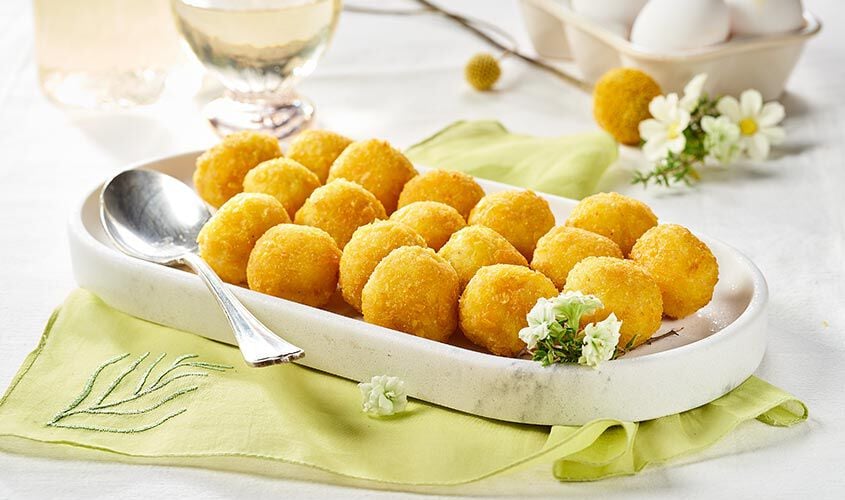 Pur&egrave; e specialit&agrave; di patate - Croccarelle di Patate