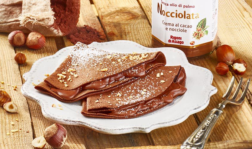 Croissant e prima colazione - Crèpes al Cacao