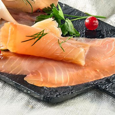 Pesce - Carpaccio di Salmone Norvegese al Naturale