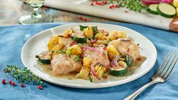 Specialità di pesce - Cuori di Filetto di Merluzzo alla Mediterranea