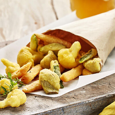 Verdure grigliate e specialità - Delizie dell'Orto Pastellate