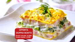Primi piatti da forno - Offerta Doppia Bont&agrave; - Lasagna Primavera