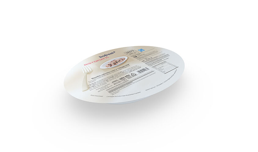 Ristopiatti: i primi piatti gourmet - "I Ristopiatti" Risotto Radicchio Rosso e "Taleggio DOP"