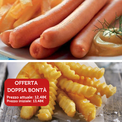Patatine fritte e da forno - Promo Würstel alla Viennese e Patate Ziggy