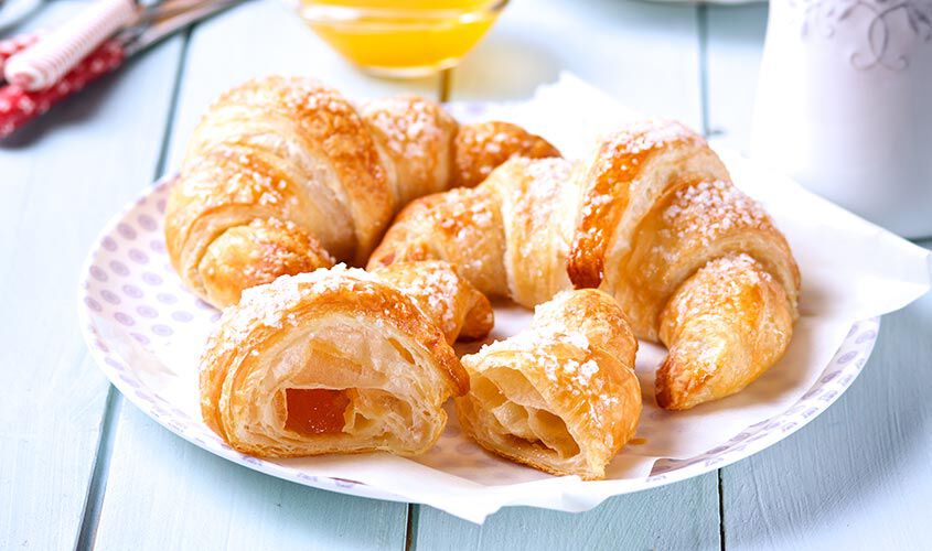 Croissant e prima colazione - Croissant all'Albicocca