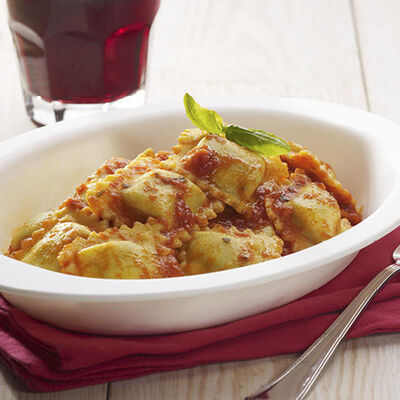 Ristopiatti: i primi piatti gourmet - Ravioli Pomodoro e Basilico Ristopiatti
