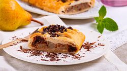 Torte e Dessert - Strudel Pere e Cioccolato