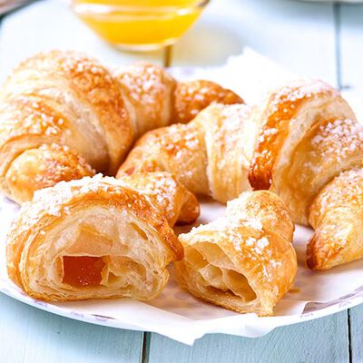 Croissant e prima colazione - Croissant all'Albicocca