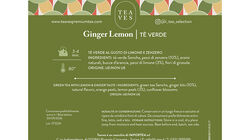 Tisane e infusi - Ginger Lemon Tè verde