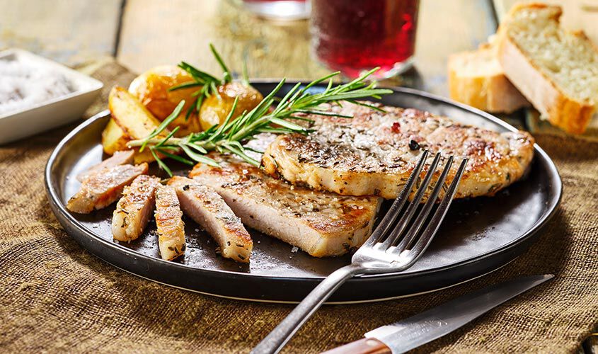 Specialità di carne - Tagliata di Lonza di Suino