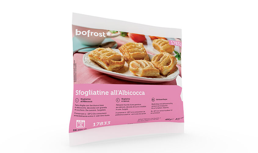 Croissant e prima colazione - Sfogliatine all'Albicocca