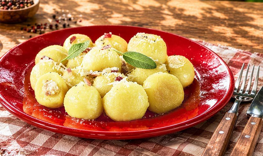 Gnocchi e paste ripiene - Gnocchi Ripieni Speck e Brie