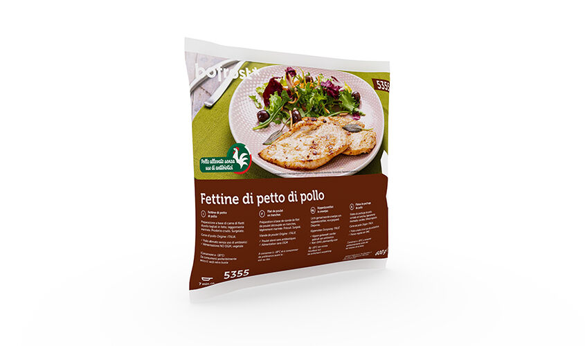Carne al naturale - Fettine di petto di pollo