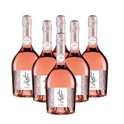Vini in offerta - Offerta 6 bottiglie di Rosè Vino Spumante Extra Dry + 1 in omaggio