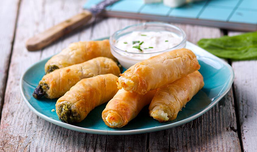 Cibi dal mondo - Mini Rolà alla Greca