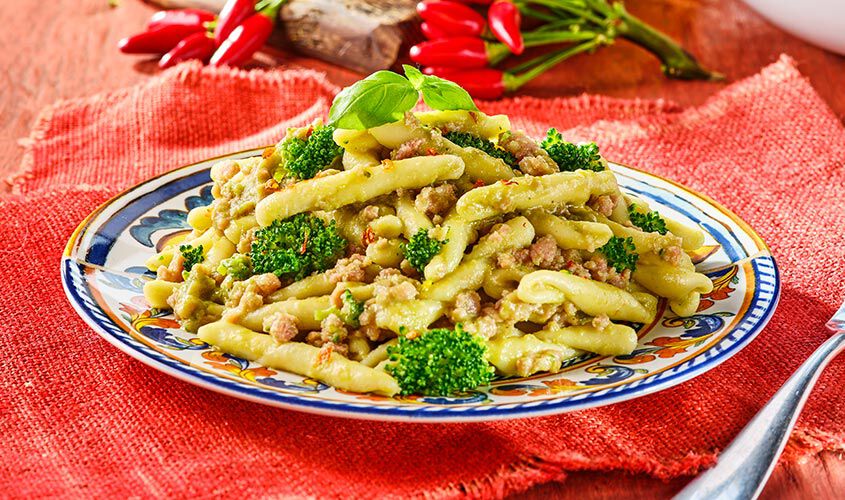 Piatti veloci pronti in un attimo - Sfiziusielli Broccoli e Salsiccia