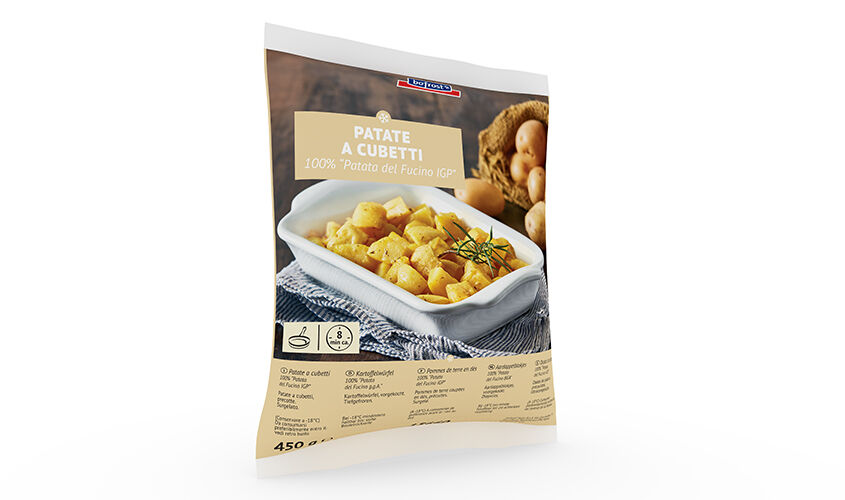 Promozione Mini Formati - PATATE A CUBETTI 100% 'Patata del Fucino IGP'