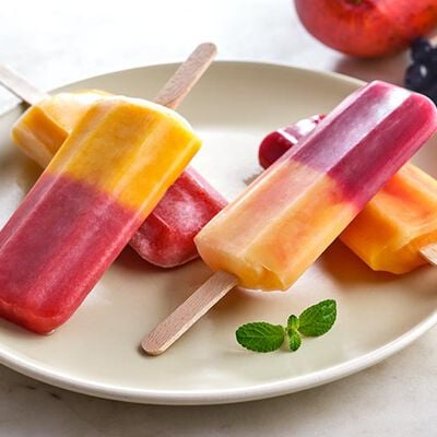 Promozione Mini Formati Gelato - Ghiaccioli Double Fruit Lampone-Mango e Arancia-Ribes Nero