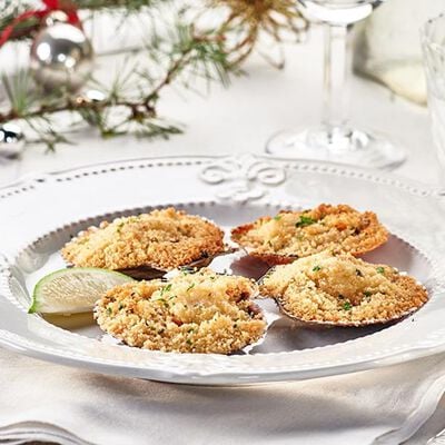 Specialità di pesce - Cappesante Gratin