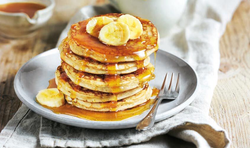 Croissant e prima colazione - Pancakes alla Banana
