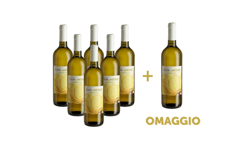 Vini in offerta - 6 Bottiglie di Fior di Vino + 1 in OMAGGIO
