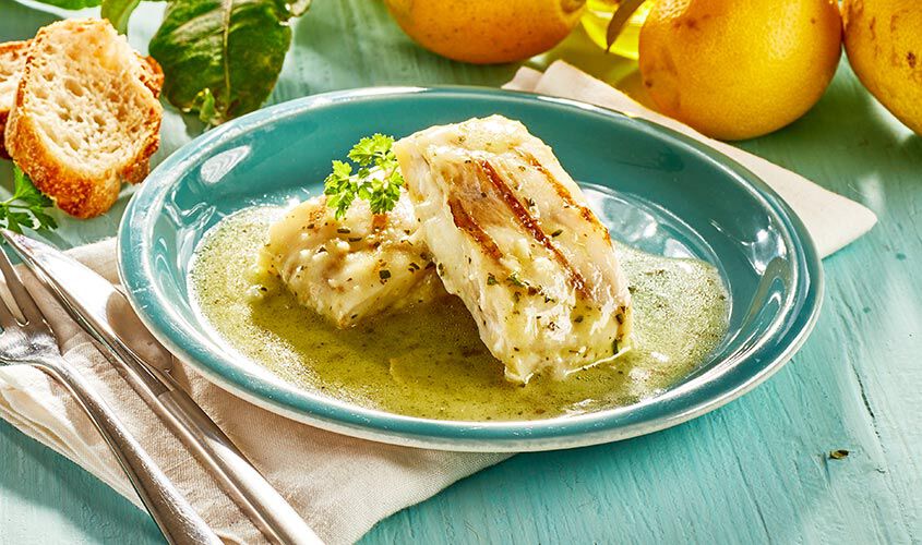 Specialit&agrave; di pesce - Merluzzo d'Alaska grigliato