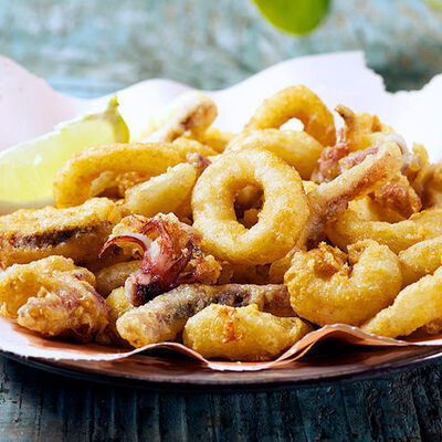 Pesce Panato - Fritto Misto alla Romana