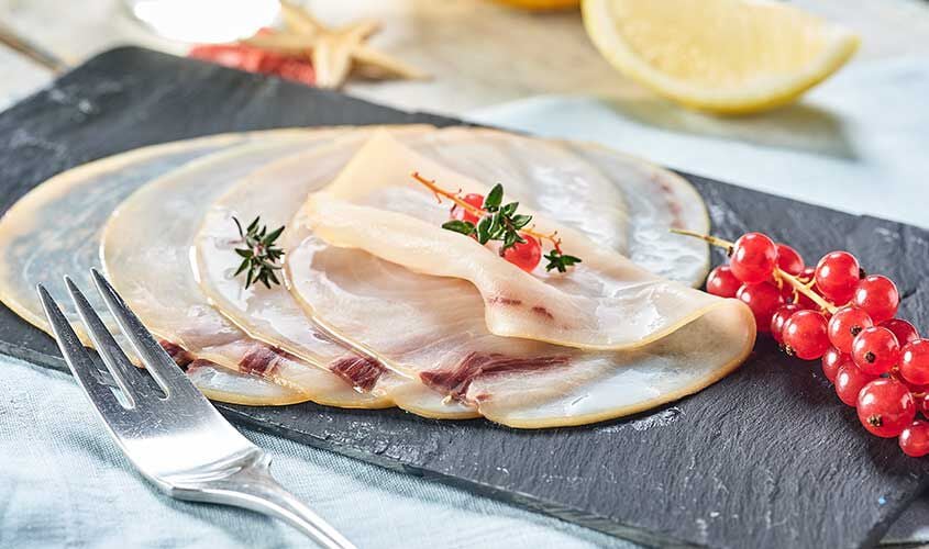 Pesce - Carpaccio di Pesce Spada Leggermente Affumicato