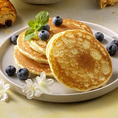 Croissant e prima colazione - Pancakes