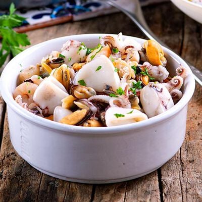 Specialit&agrave; di pesce - Preparato di Mare per Risotti e Spaghetti