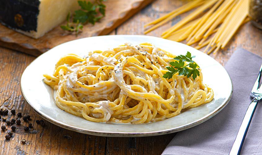 Ristopiatti: i primi piatti gourmet - Spaghetti Cacio e Pepe Ristopiatti