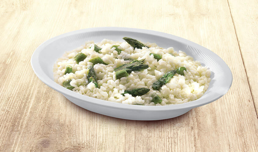 Ristopiatti: i primi piatti gourmet - Risotto con Punte di Asparagi Ristopiatti