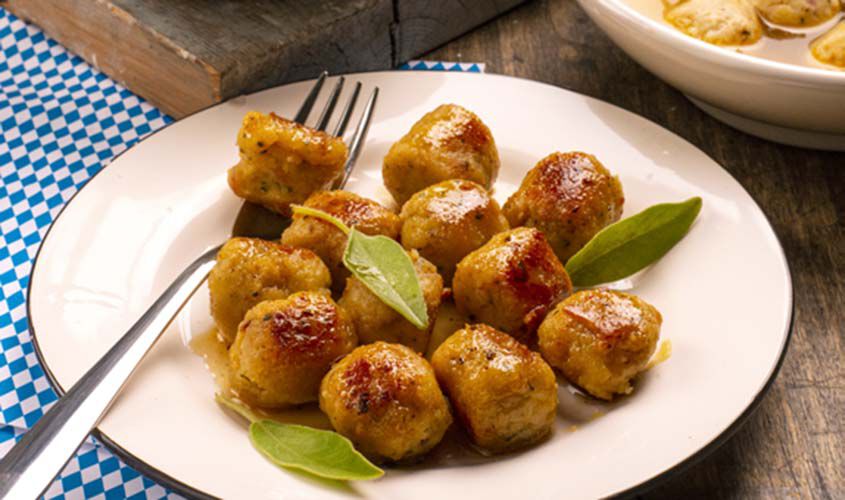 Gnocchi e paste ripiene - Mini Canederli allo Speck