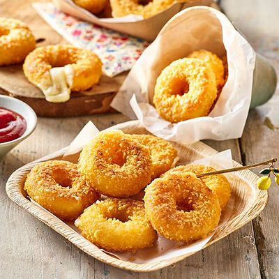 Stuzzichini per aperitivo e finger food - Gouda Rings