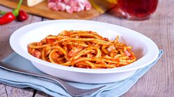 Ristopiatti: i primi piatti gourmet - "I Ristopiatti" Spaghetti all'Amatriciana