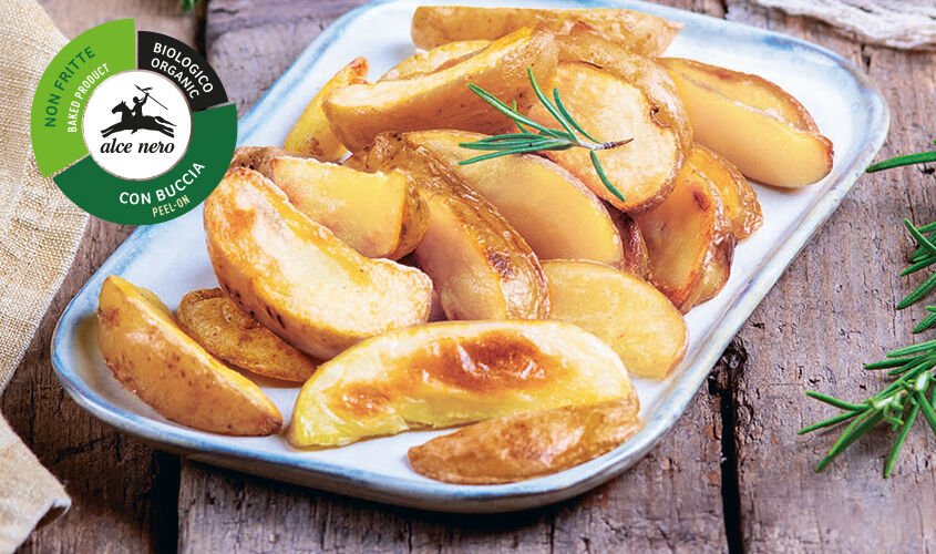 Biologico - Patate a Spicchi con buccia BIO