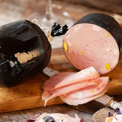 Salumi - Mortadella di suino Nero dei Nebrodi