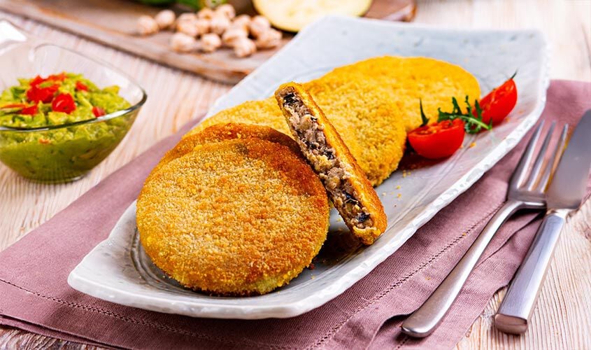 MyLife Veggie - Medaglioni Rustici Ceci e Melanzane