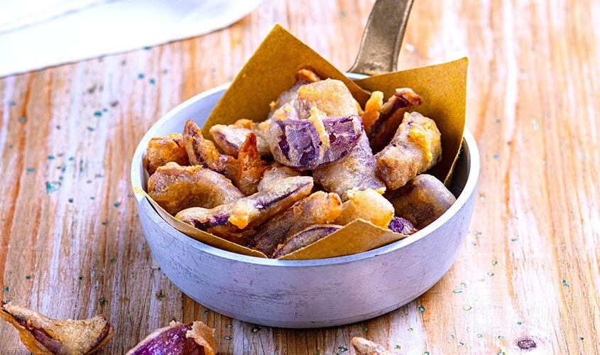 Verdure grigliate e specialit&agrave; - Cipolla Rossa Pastellata