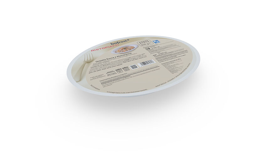 Ristopiatti: i primi piatti gourmet - "I Ristopiatti" Orzotta Zucca e Mascarpone