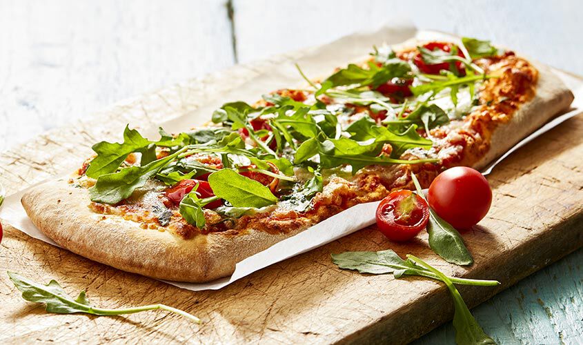 Pizze - Pizza alla Pala Rucola e Pomodorini