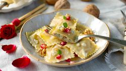 Primi e Sughi - Ravioli Erborinato e Noci