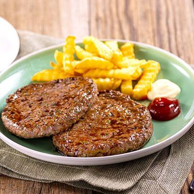 Hamburger e polpette - Burger di bovino e suino con spinaci e formaggio