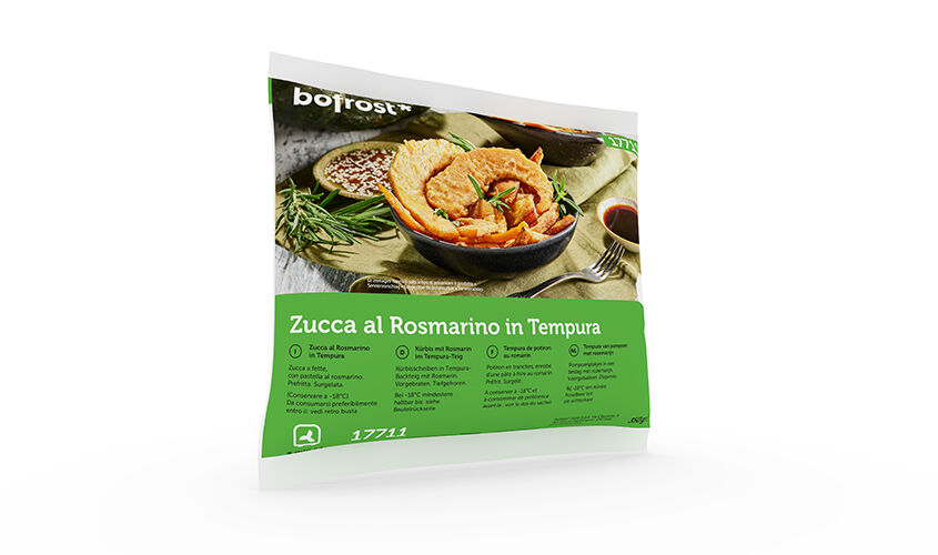 Verdure grigliate e specialit&agrave; - Zucca al Rosmarino in Tempura