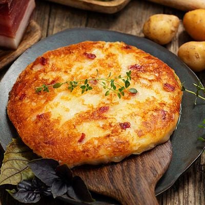Formaggi - Frico Furlan con "Montasio DOPe Speck