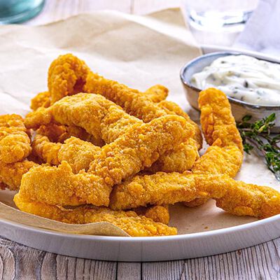 Carne Panata - Striscioline di pollo croccanti