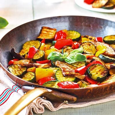 Verdure grigliate e specialità - SPADELLATA DI VERDURE GRIGLIATE