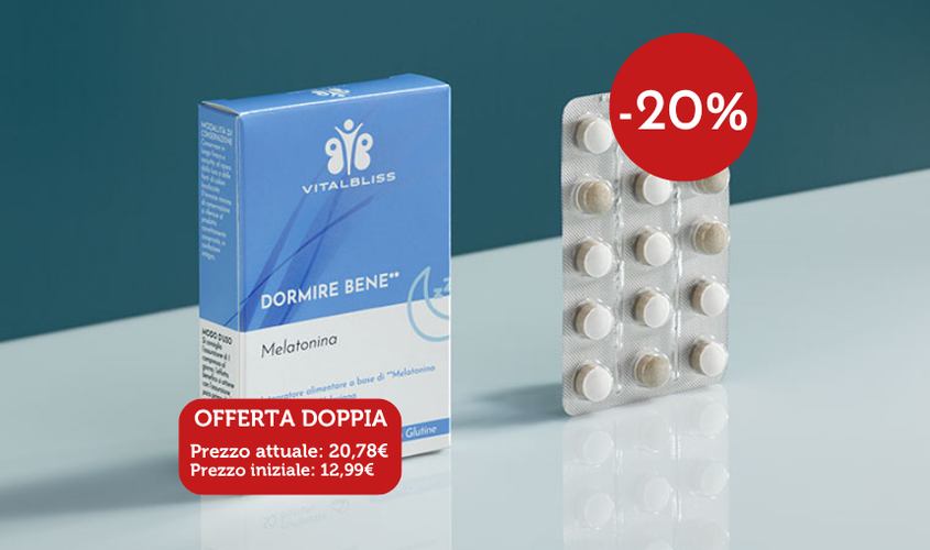 Dormire Bene - Melatonina Compresse Bistrato
