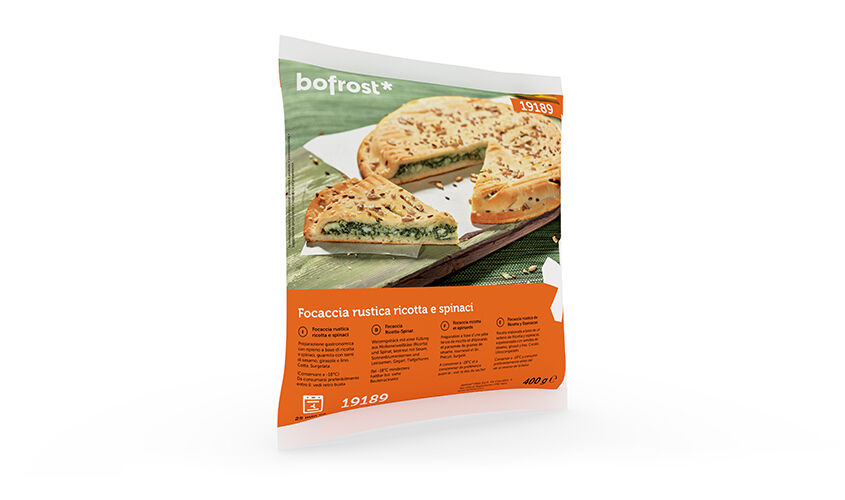 bofrost*Club - Sc. 20% Focaccia Rustica Ricotta e Spinaci BClub